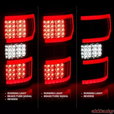 Anzo USA Tail Light Assembly Ford - 311316