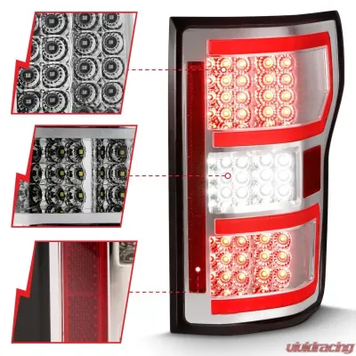 Anzo USA Tail Light Assembly Ford - 311316