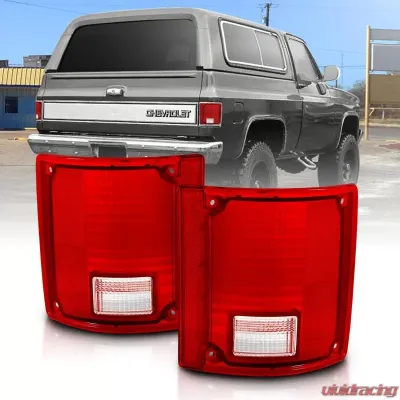 Anzo USA Tail Light Assembly Chevrolet Blazer 1987-1991 - 311317