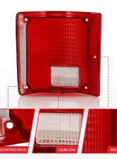 Anzo USA Tail Light Assembly Chevrolet Blazer 1987-1991                                     - 311317 - Image 5