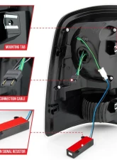 Anzo USA Tail Light Assembly                                     - 311318 - Image 5