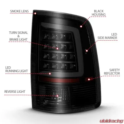 Anzo USA Tail Light Assembly - 311319