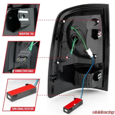 Anzo USA Tail Light Assembly - 311319