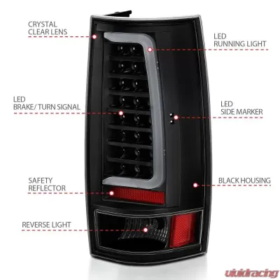 Anzo USA Tail Light Assembly - 311321