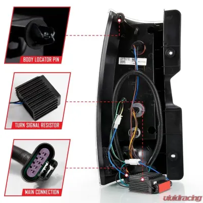 Anzo USA Tail Light Assembly - 311321