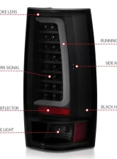 Anzo USA Tail Light Assembly                                     - 311322 - Image 4