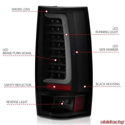 Anzo USA Tail Light Assembly - 311322