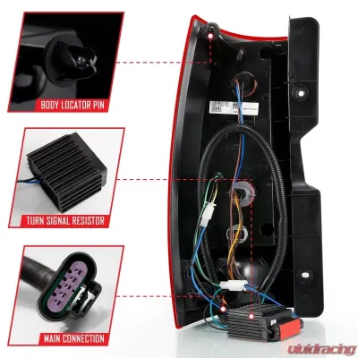Anzo USA Tail Light Assembly - 311323
