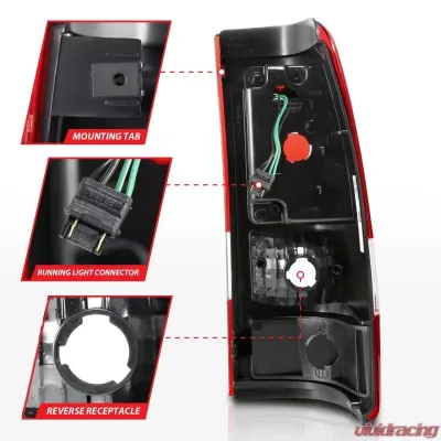 Anzo USA Tail Light Assembly - 311324