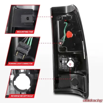 Anzo USA Tail Light Assembly - 311325
