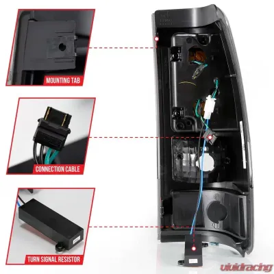 Anzo USA Tail Light Assembly - 311330