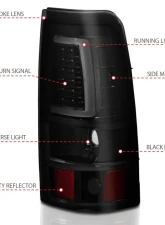 Anzo USA Tail Light Assembly                                     - 311331 - Image 4