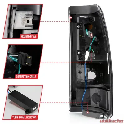 Anzo USA Tail Light Assembly - 311331