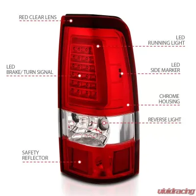 Anzo USA Tail Light Assembly - 311332