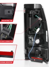 Anzo USA Tail Light Assembly Chevrolet                                     - 311333 - Image 5
