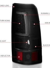 Anzo USA Tail Light Assembly Chevrolet                                     - 311334 - Image 4