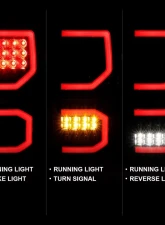 Anzo USA Tail Light Assembly Toyota Tundra 2007-2013                                     - 311336 - Image 2