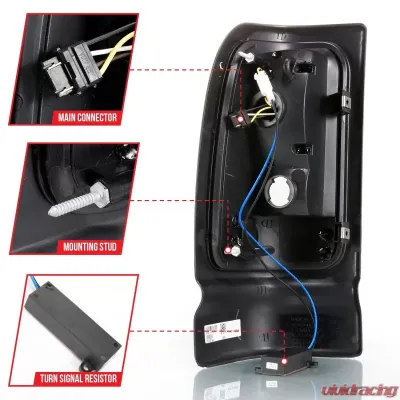 Anzo USA Tail Light Assembly Dodge - 311339