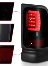 Anzo USA Tail Light Assembly Dodge                                     - 311340 - Image 3