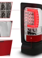 Anzo USA Tail Light Assembly Dodge                                     - 311341 - Image 3