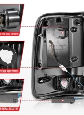 Anzo USA Tail Light Assembly Ford F-150 2004-2006                                     - 311343 - Image 5