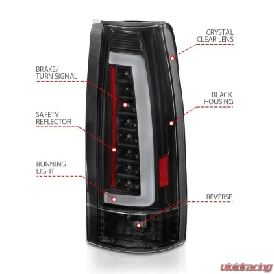 Anzo USA Tail Light Assembly - 311344