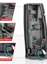 Anzo USA Tail Light Assembly                                     - 311344 - Image 5