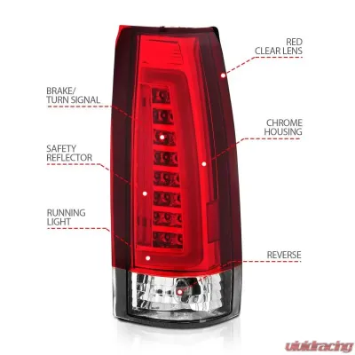 Anzo USA Tail Light Assembly - 311346