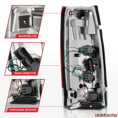 Anzo USA Tail Light Assembly - 311346