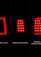 Anzo USA Tail Light Assembly Dodge Dakota 1997-2004                                     - 311347 - Image 2