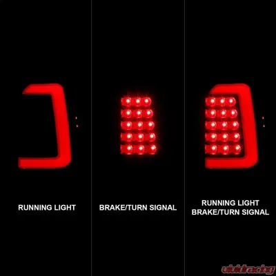 Anzo USA Tail Light Assembly Dodge Dakota 1997-2004 - 311347