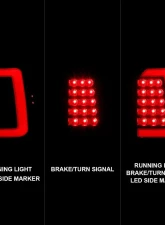 Anzo USA Tail Light Assembly Dodge Dakota 1997-2004                                     - 311348 - Image 2