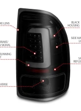 Anzo USA Tail Light Assembly Dodge Dakota 1997-2004                                     - 311348 - Image 4