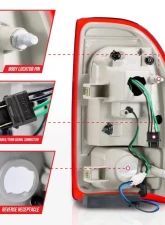 Anzo USA Tail Light Assembly Dodge Dakota 1997-2004                                     - 311349 - Image 5