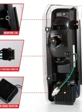 Anzo USA Tail Light Assembly Ford                                     - 311350 - Image 5