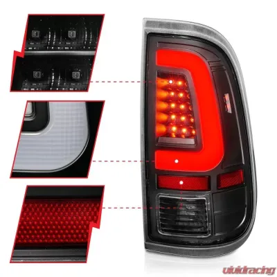 Anzo USA Tail Light Assembly Ford 2008-2016 - 311356