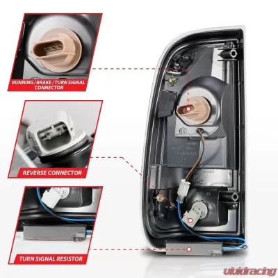 Anzo USA Tail Light Assembly Ford 2008-2016 - 311356