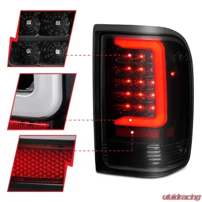 Anzo USA Tail Light Assembly Ford Ranger 1993-1997 - 311360