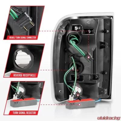 Anzo USA Tail Light Assembly Ford Ranger 1993-1997 - 311360