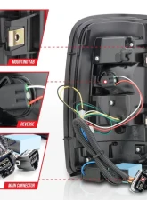 Anzo USA Tail Light Assembly                                     - 311362 - Image 5