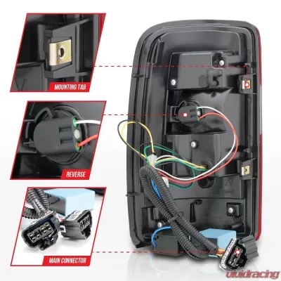 Anzo USA Tail Light Assembly - 311364