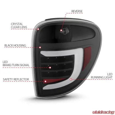 Anzo USA Tail Light Assembly - 311365
