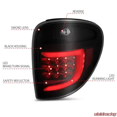 Anzo USA Tail Light Assembly - 311366