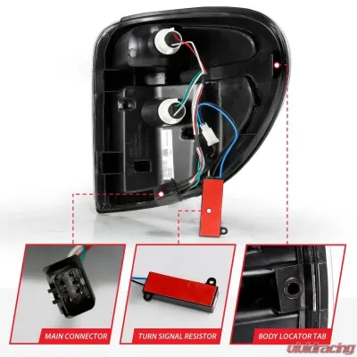 Anzo USA Tail Light Assembly - 311366