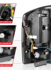 Anzo USA Tail Light Assembly Dodge                                     - 311368 - Image 5