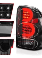 Anzo USA Tail Light Assembly Chevrolet TrailBlazer 2003-2008                                     - 311371 - Image 3