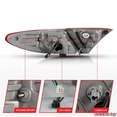 Anzo USA Tail Light Assembly Toyota Camry 2015-2017 - 321335
