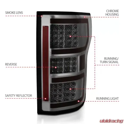 Anzo USA Tail Light Assembly Ford - 321339