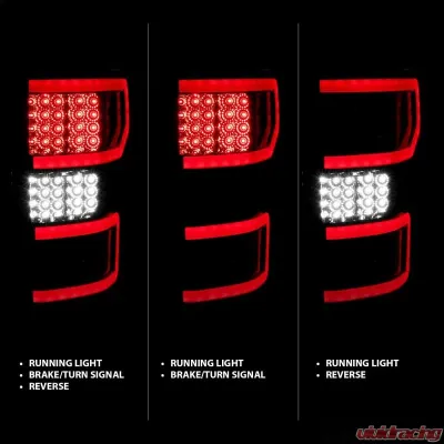 Anzo USA Tail Light Assembly Ford - 321340