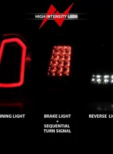 Anzo USA Tail Light Assembly Chrysler 300C 2011-2014                                     - 321343 - Image 2